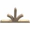 Ekena Millwork Richland Rough Sawn Timber Gable Bracket, Douglas Fir, 84"W x 53"H x 6"D x 6"F, 15/12 Pitch GBW084X53X0606RIC00RDF - alternate 4